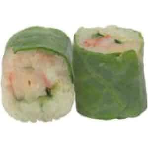 36. Spring roll crabe avocat