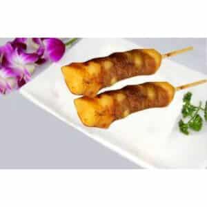 54. Yakitori boeuf fromage