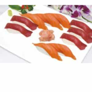 63. Sashimi duo saumon et thon